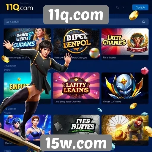 11q.com oferece novas opções de jogos para usuários